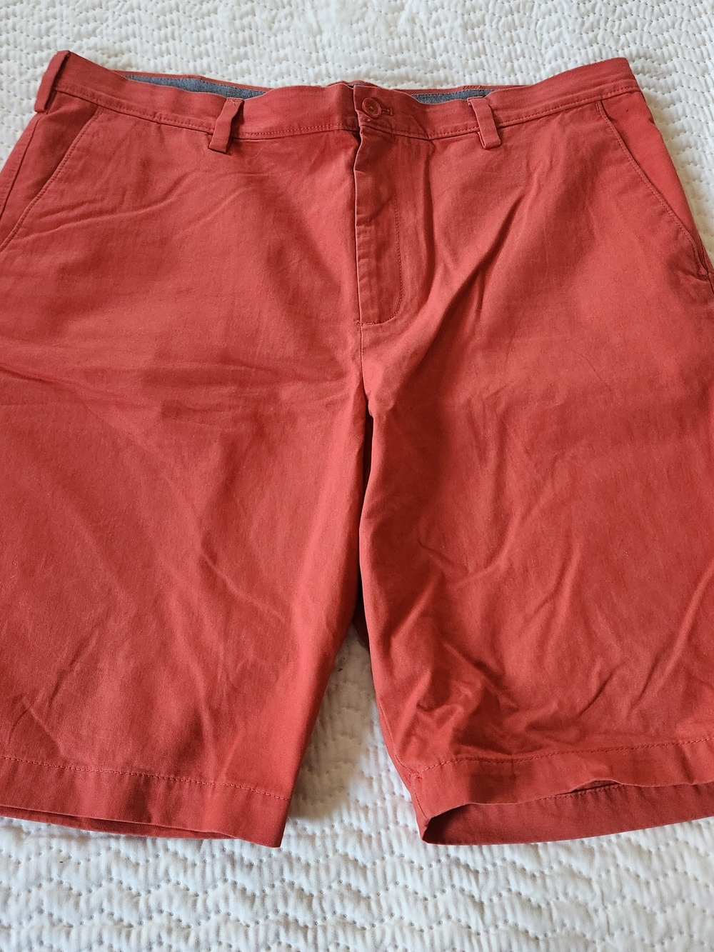 Banana Republic Men's Baked Apple Emerson Chino Shorts Size 38